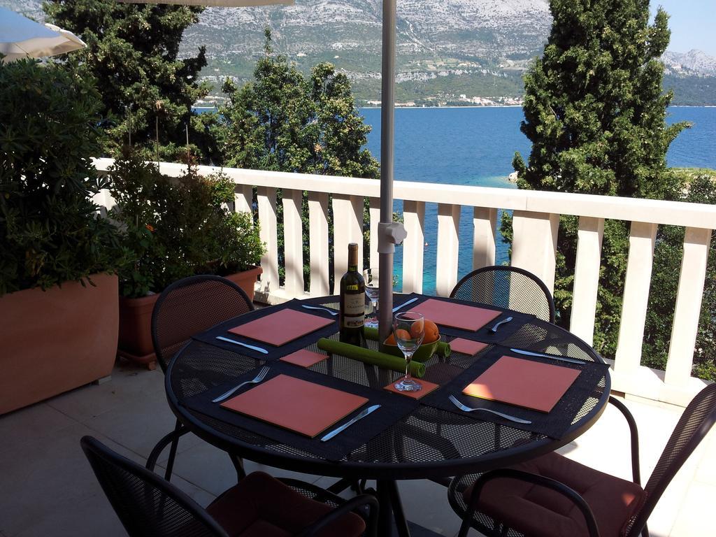 Villa Jade Apartments Front Row Sea View - Walk To Korcula Old Town Medvinjak Habitación foto